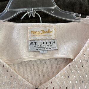 St John knit skirt and top